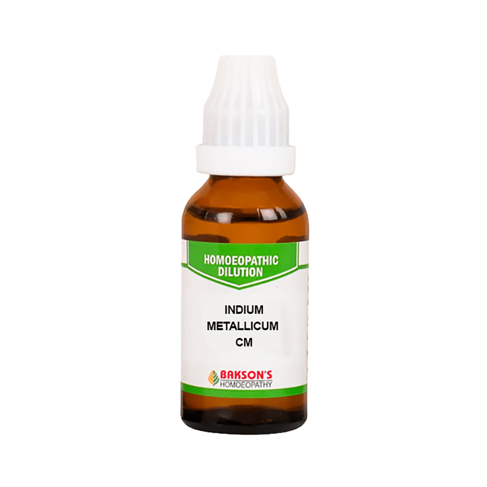 Bakson's Homeopathy Indium Metallicum Dilution CM - Image 2