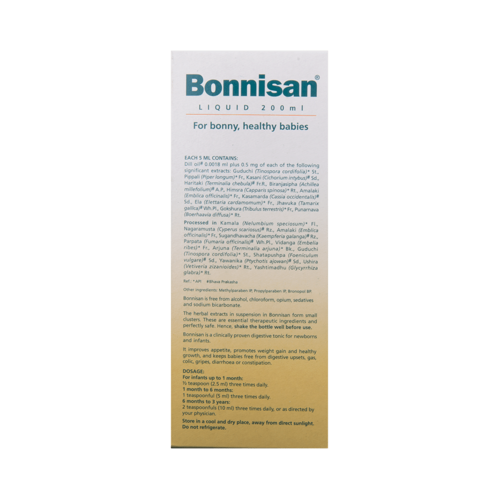 Himalaya Bonnisan Liquid | Improves Appetite, Promotes Weight Gain & Healthy Growth of Babies - Image 2