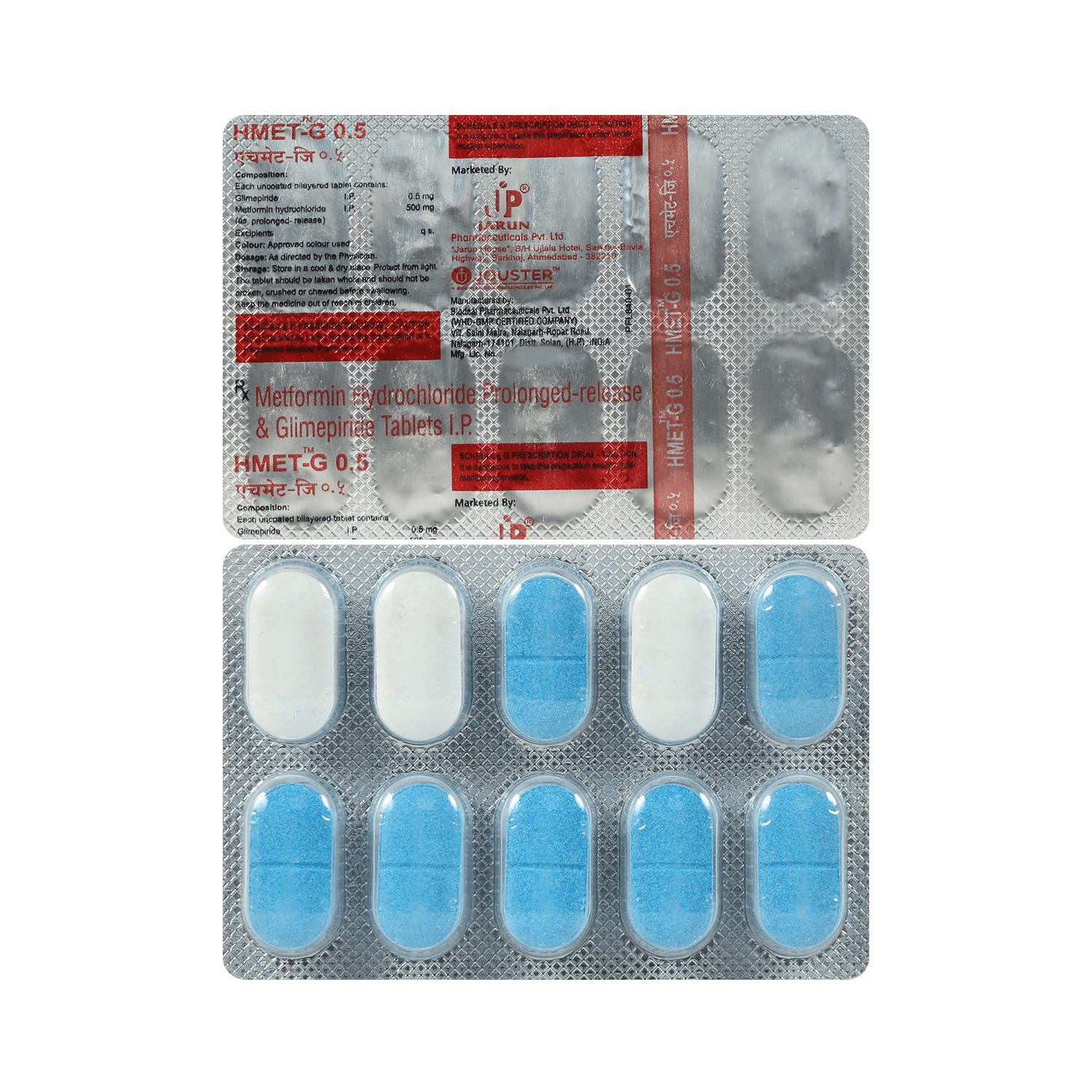 Hmet-G 0.5 Tablet PR