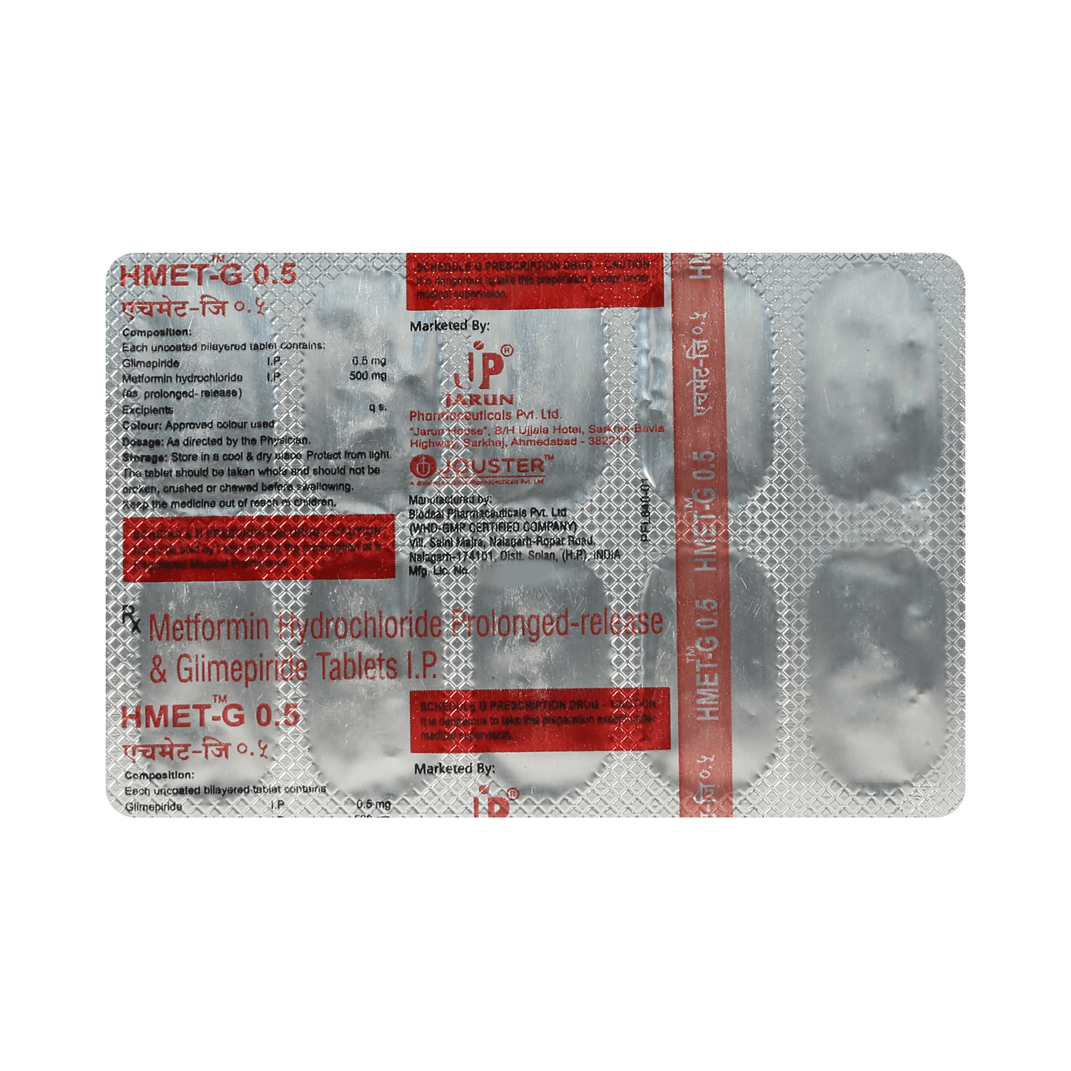 Hmet-G 0.5 Tablet PR - Image 3