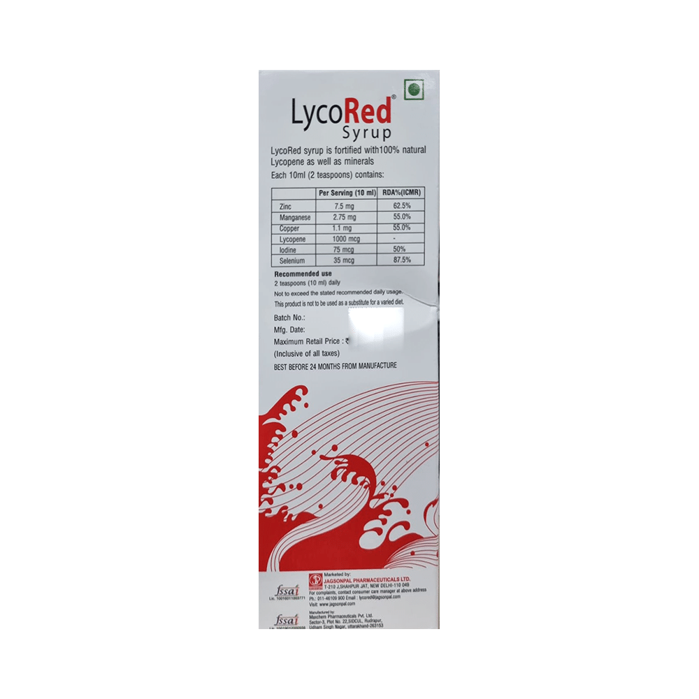 Lycored Syrup Sugar Free - Image 3