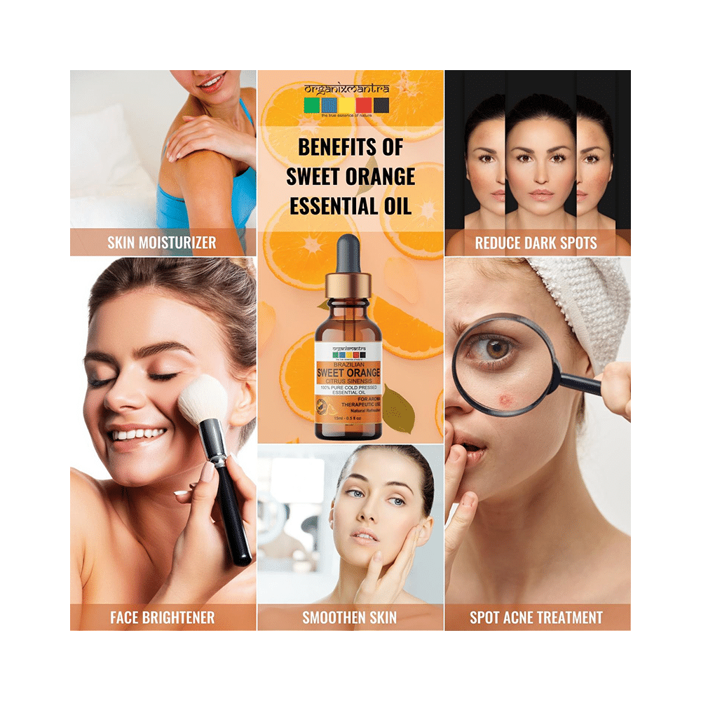 Organix Mantra Sweet Orange Essential Oil - Image 5