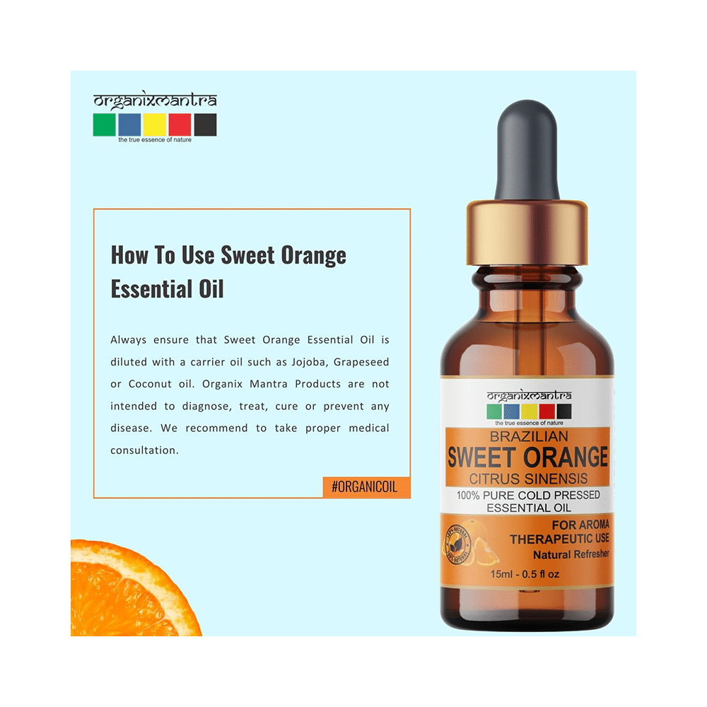 Organix Mantra Sweet Orange Essential Oil - Image 8