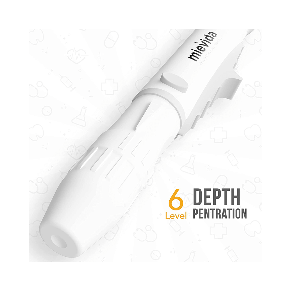 Mievida Lancing Device with Painless Prick Technology (PPT) - Image 4