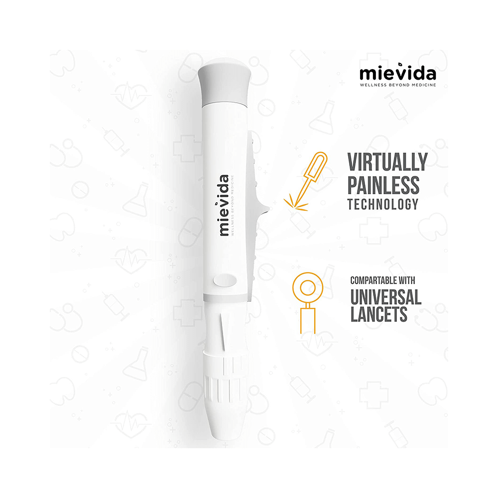 Mievida Lancing Device with Painless Prick Technology (PPT) - Image 3