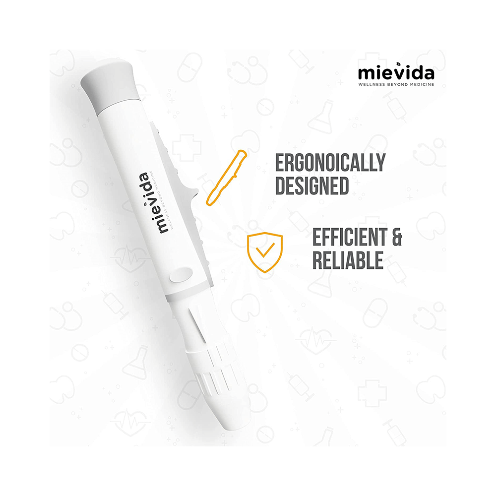 Mievida Lancing Device with Painless Prick Technology (PPT) - Image 2