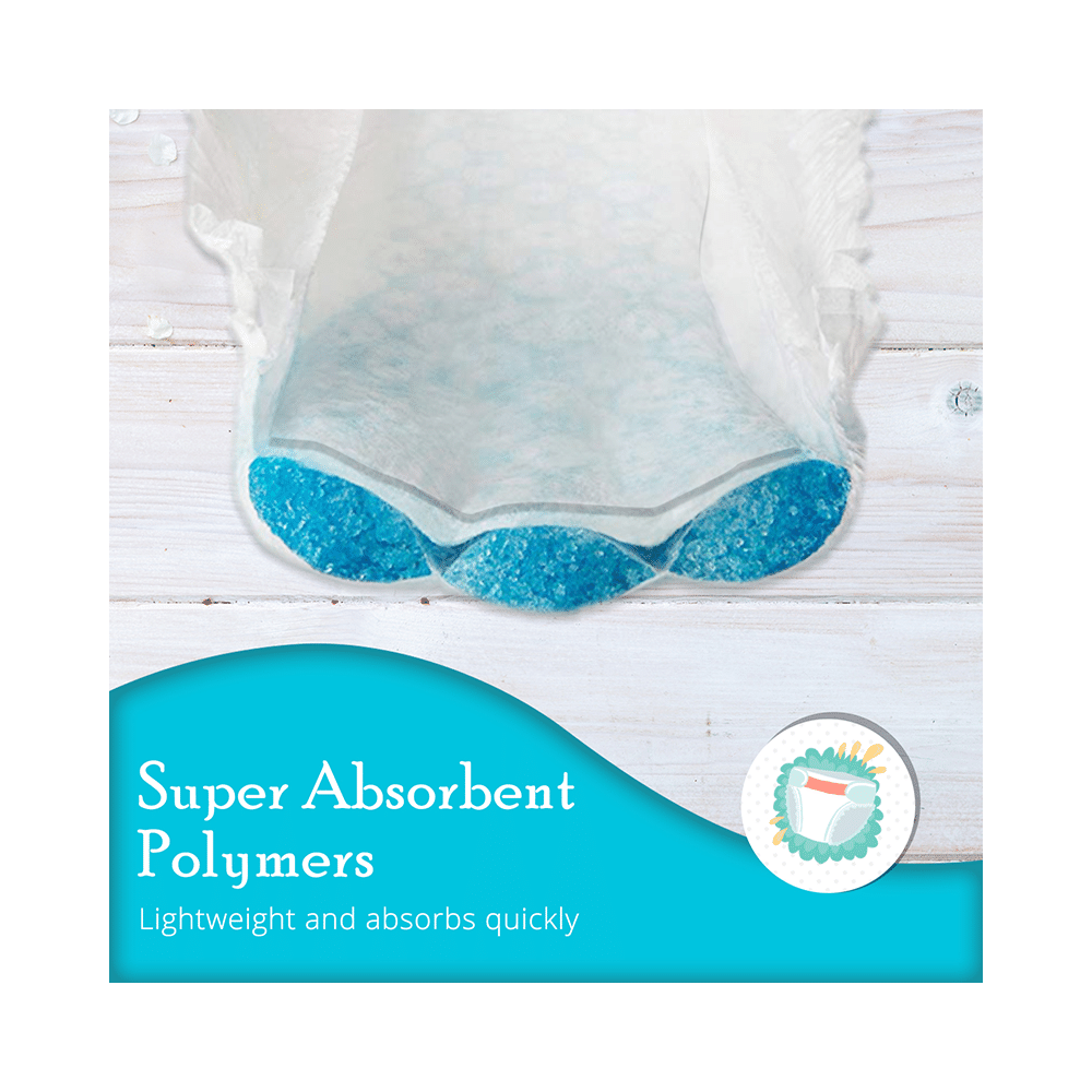 Mee Mee Breathable Premium Baby Diaper Pants with Wetness Indicator (24 Each) Large - Image 4