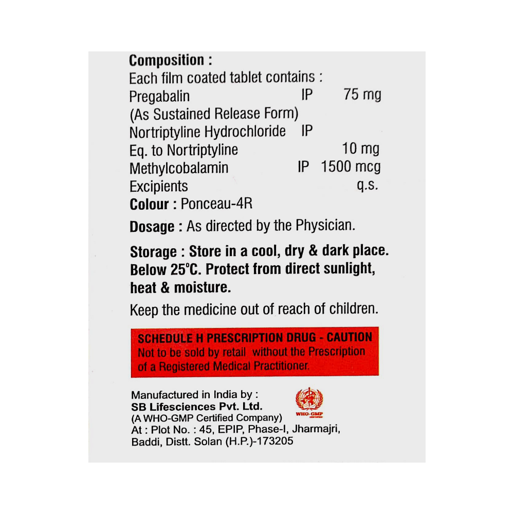 Neuroglenz-NP Tablet SR - Image 2