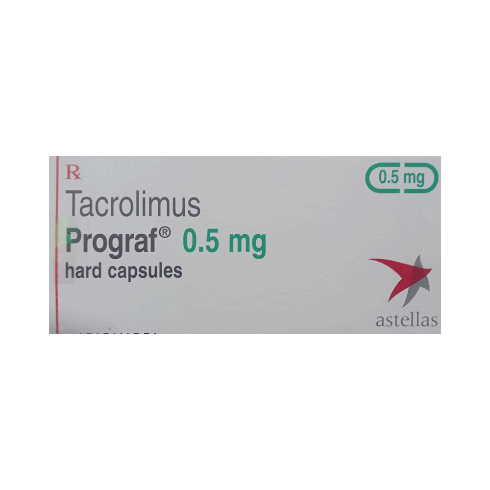 Prograf 0.5mg Hard Capsule - Image 1