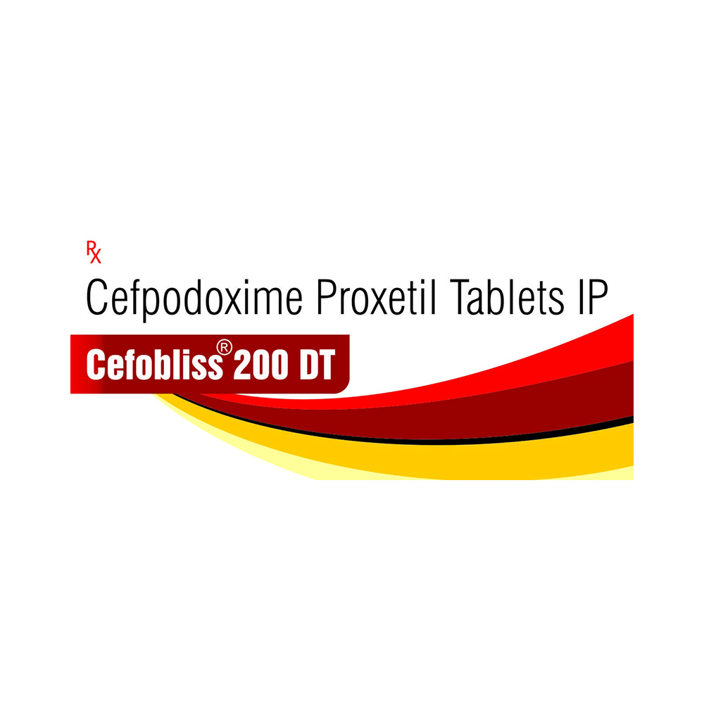 Cefobliss 200 DT Tablet - Image 1