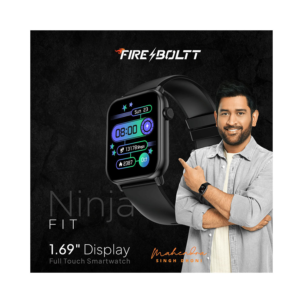Fire-Boltt Ninja Fit Black - Image 2
