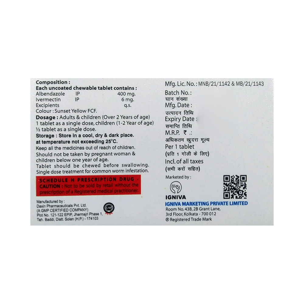 Megabend-Plus Chewable Tablet - Image 2