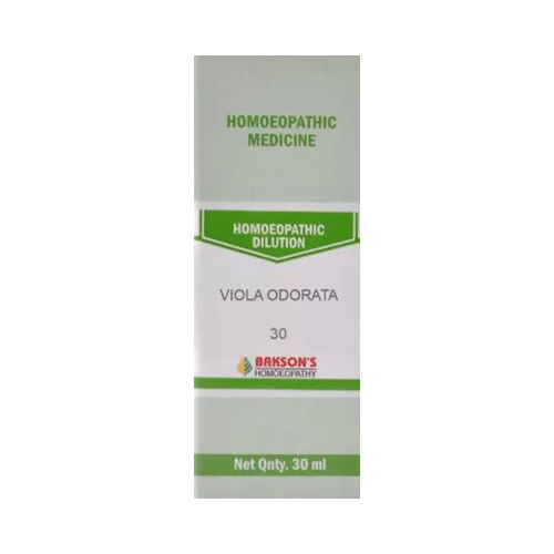 Bakson's Homeopathy Viola Odorata  Dilution 30