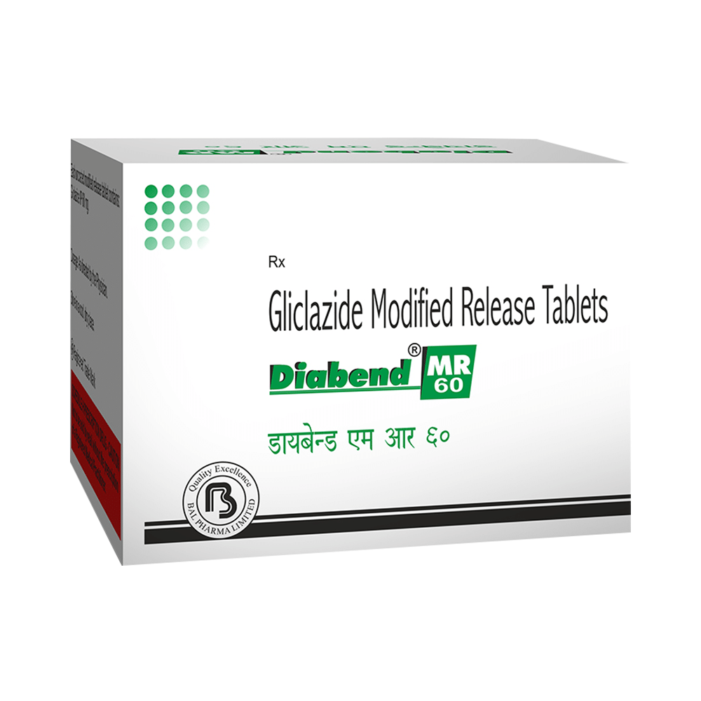 Diabend -MR 60 Tablet - Image 1