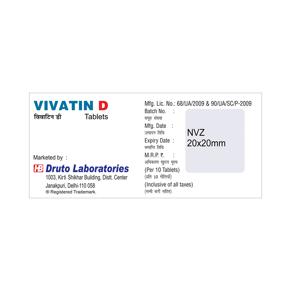 Vivatin D Tablet SR - Image 3