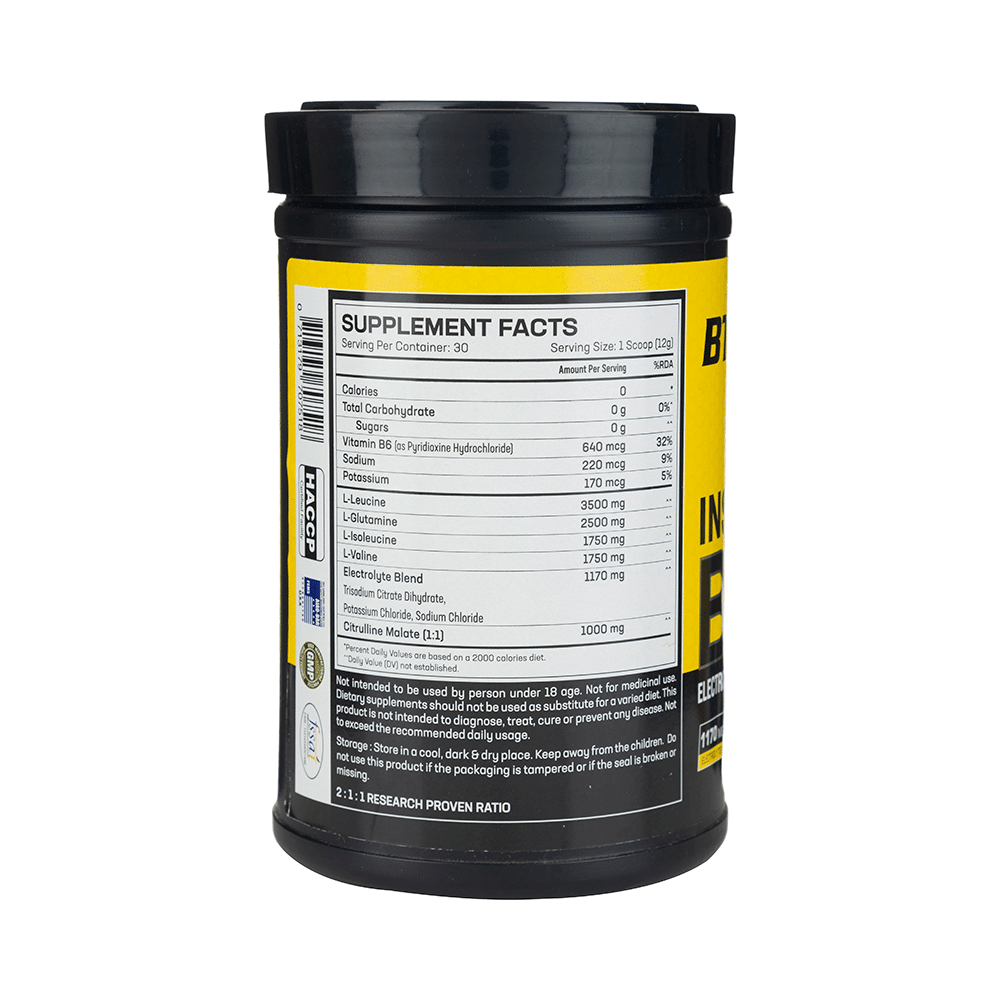 BTN Instantized BCAA Electrolyte Blend Powder Electric Candy - Image 2