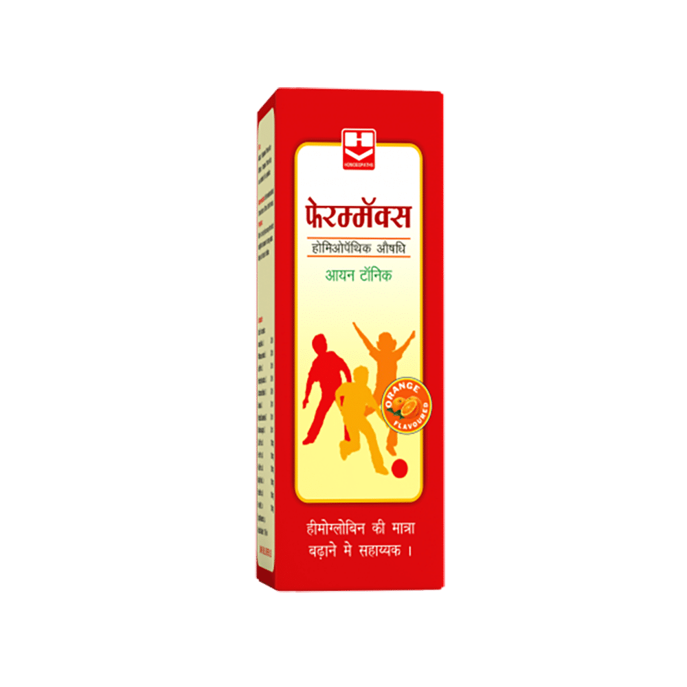 Homeopaths Ferrumax Iron Tonic (100ml Each) Orange - Image 2