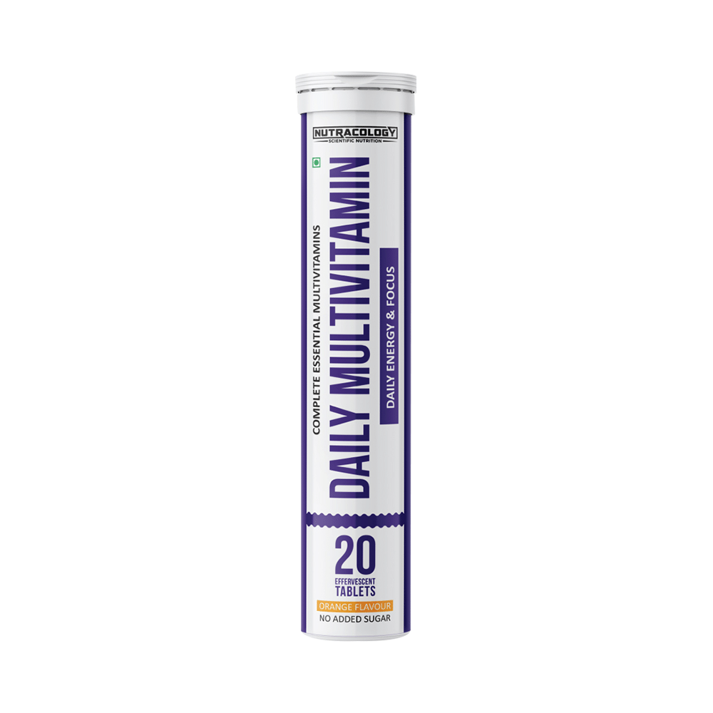 Nutracology Daily Multivitamin Effervescent Tablet (20 Each) Orange - Image 1