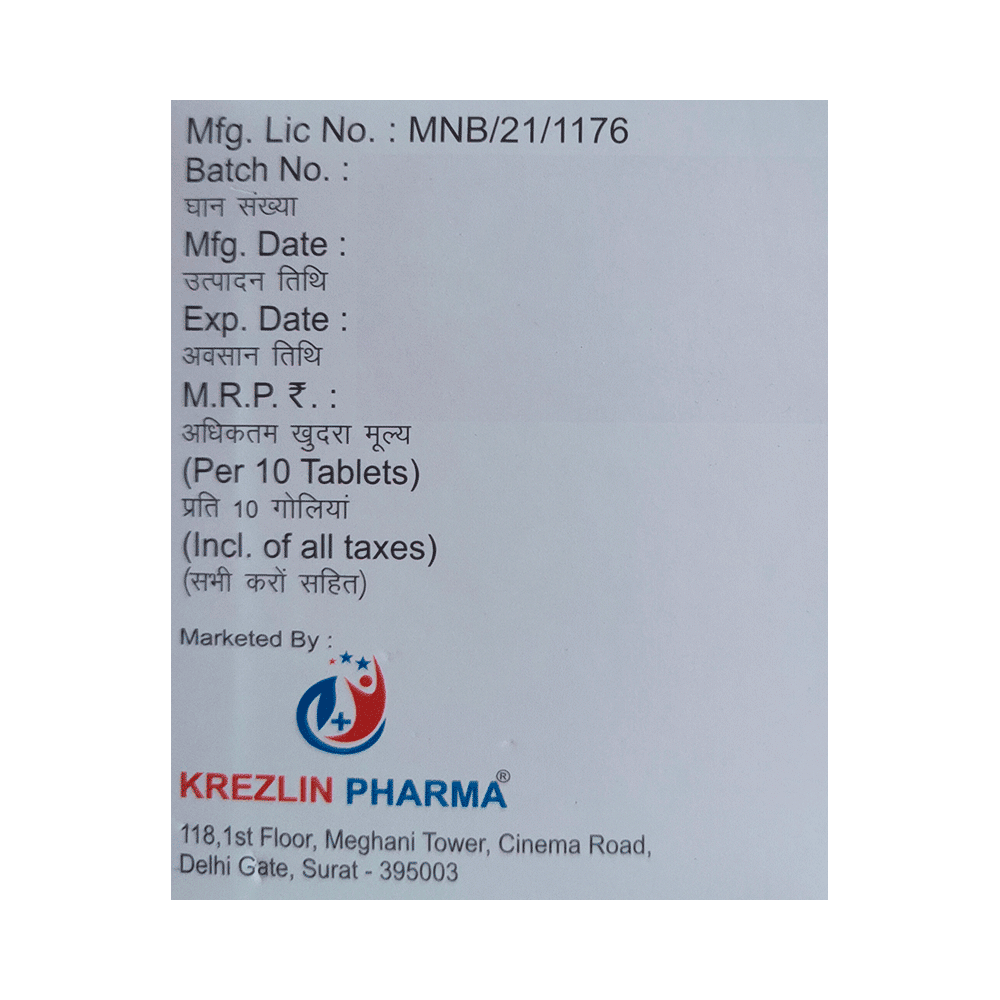 Tenkrez-M 1000 Tablet SR - Image 3