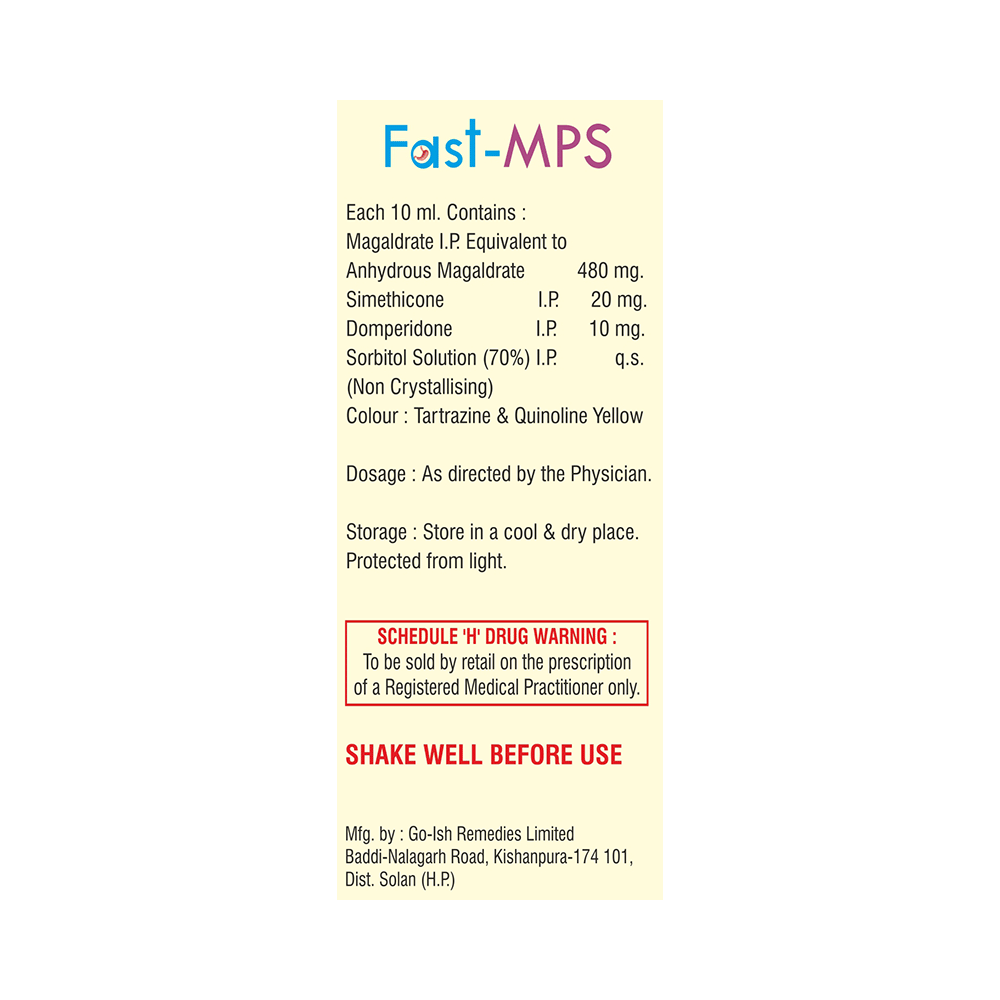 Fast-Mps Oral Suspension Elaichi - Image 2