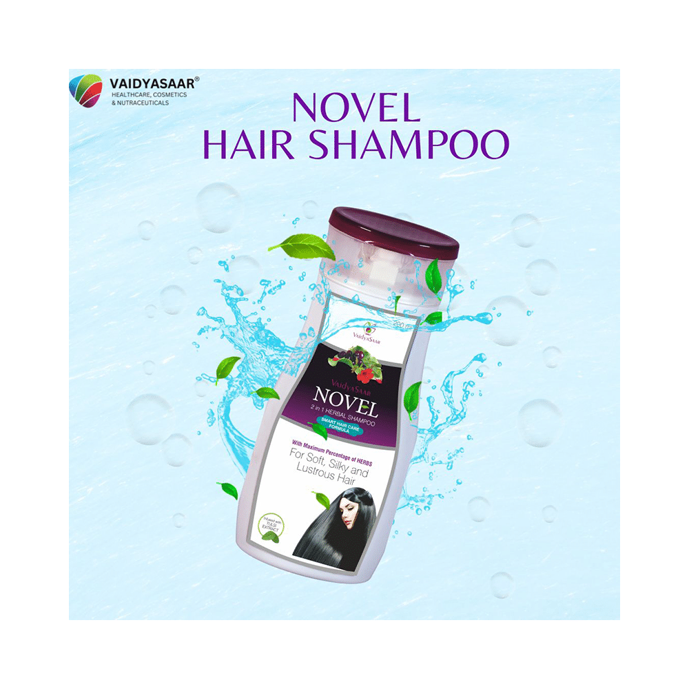 Vaidyasaar Novel 2 in 1 Herbal Shampoo - Image 3