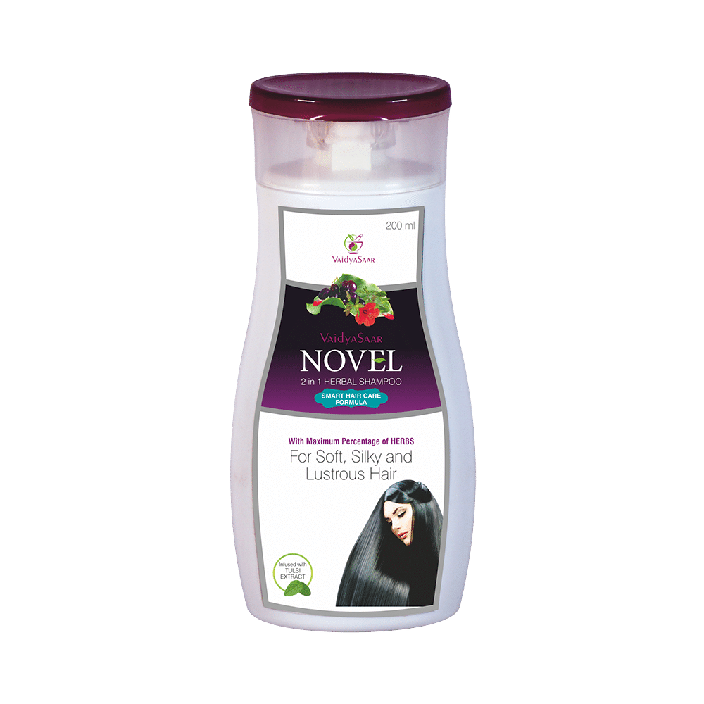 Vaidyasaar Novel 2 in 1 Herbal Shampoo - Image 1