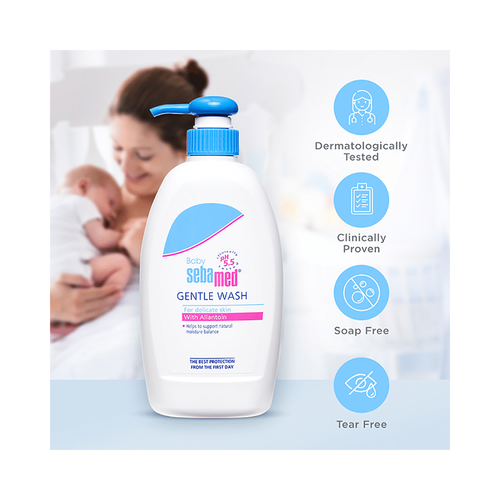 Sebamed Baby Gentle Wash with Allantoin for Delicate Skin - Image 4