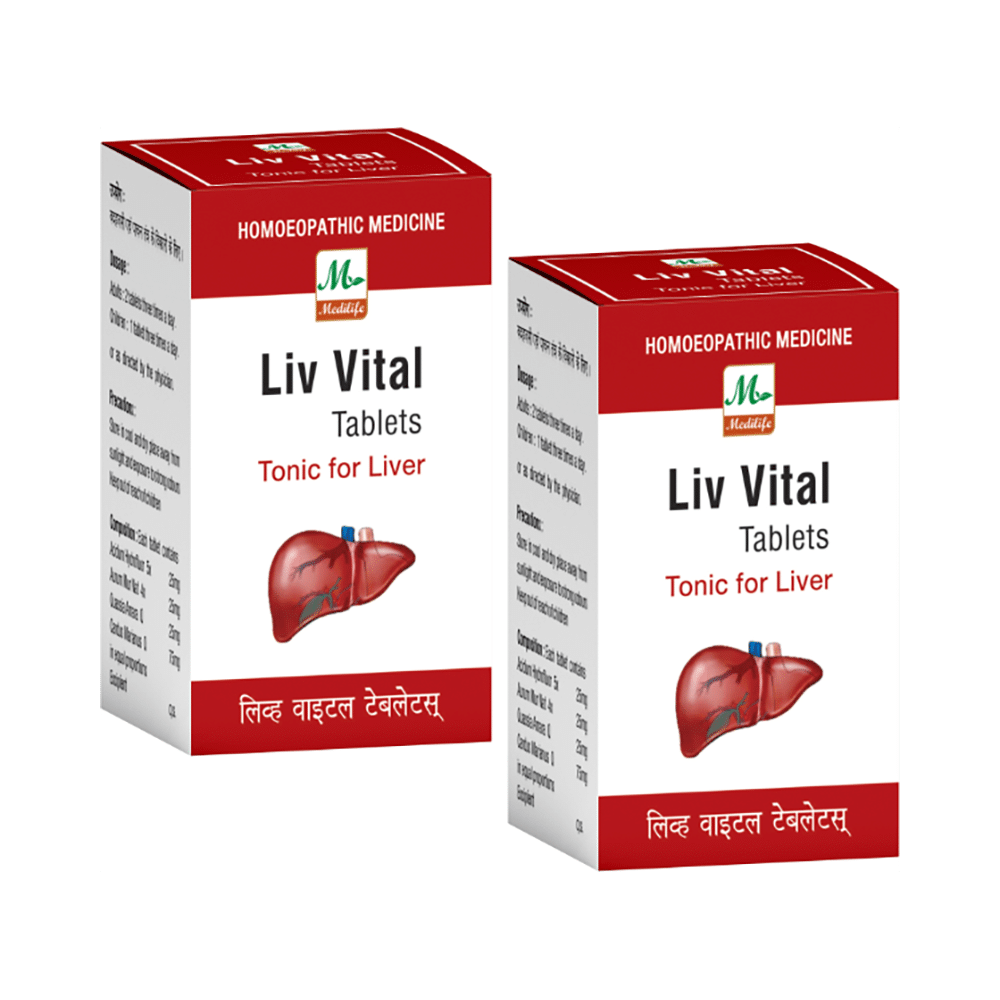 Medilife Liv Vital Tablet (25gm Each) - Image 2
