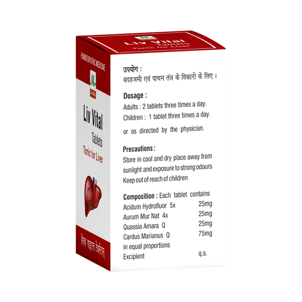Medilife Liv Vital Tablet (25gm Each) - Image 4
