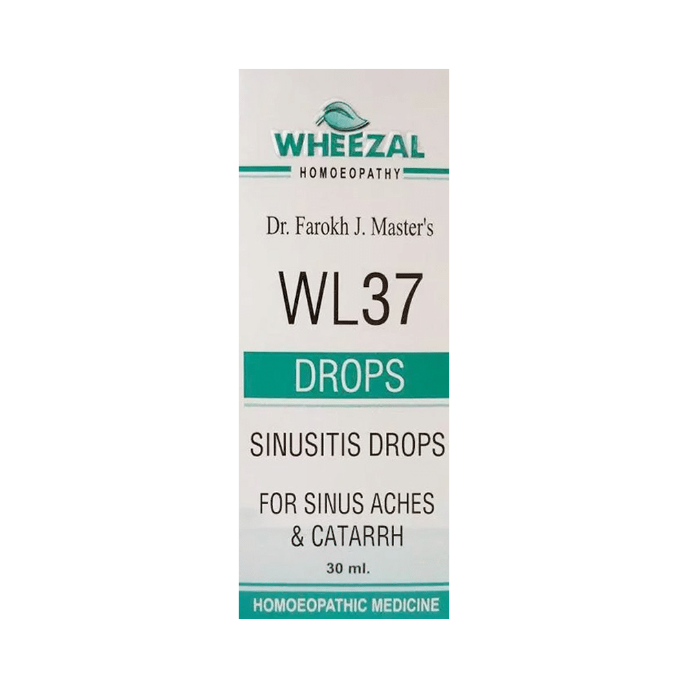 Wheezal WL37 Sinusitis Drop - Image 1