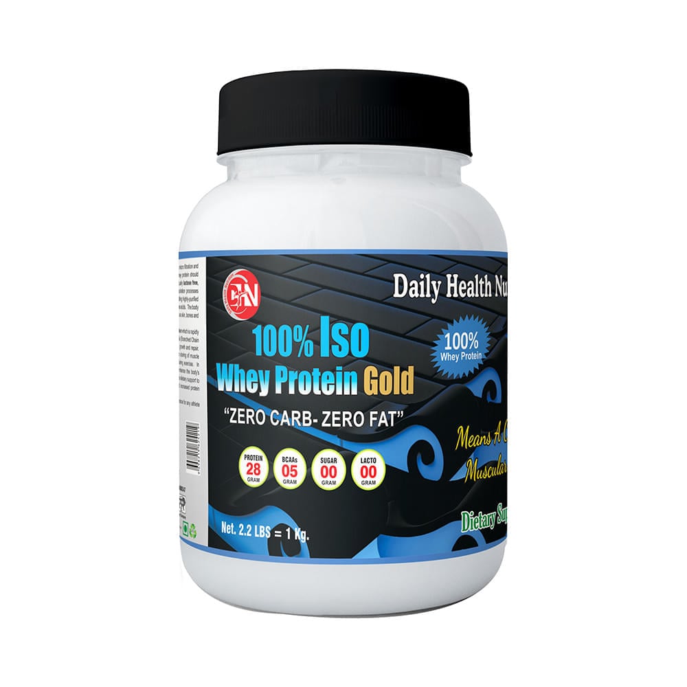Daily Health Nutrition 100% Iso Whey Protein Gold - Image 1