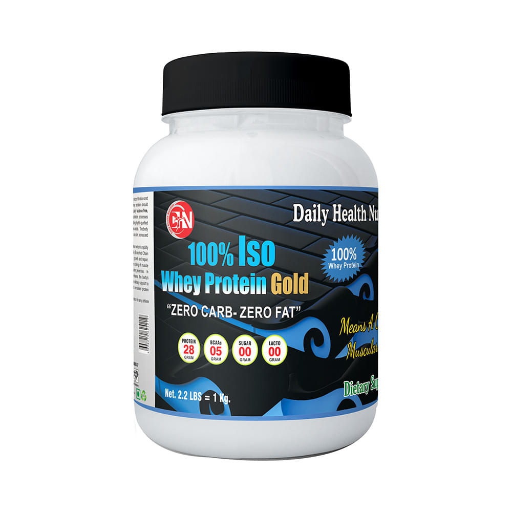 Daily Health Nutrition 100% Iso Whey Protein Gold