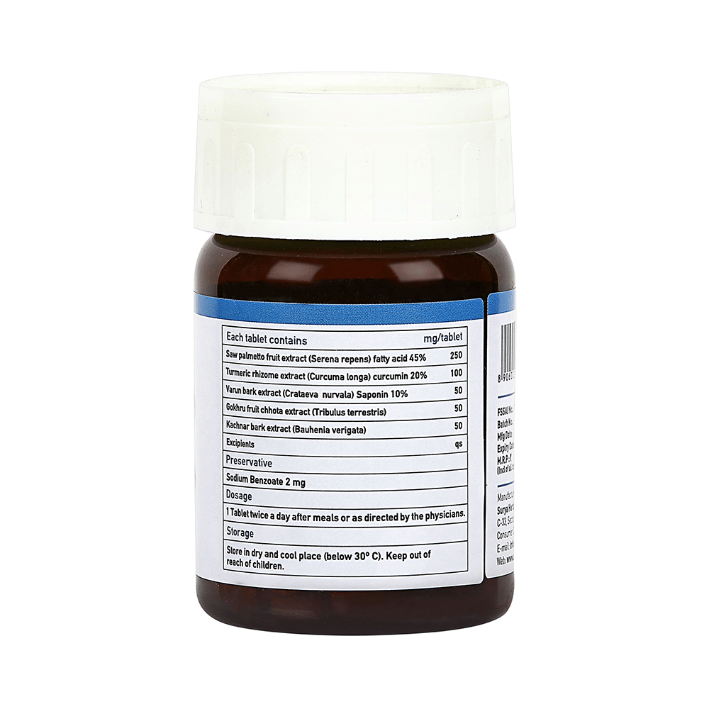 Surya Herbal HerbRoot Easeprosta Tablet - Image 3