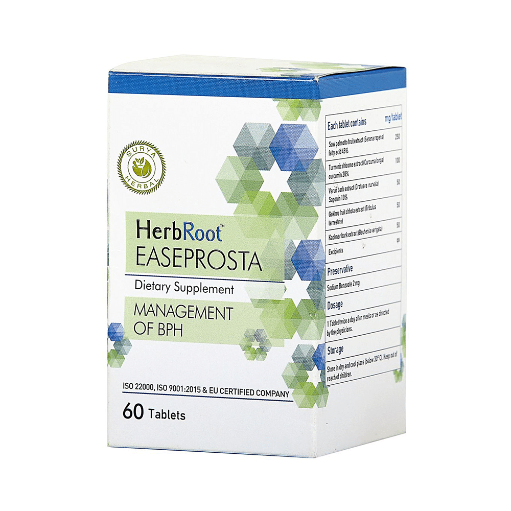 Surya Herbal HerbRoot Easeprosta Tablet