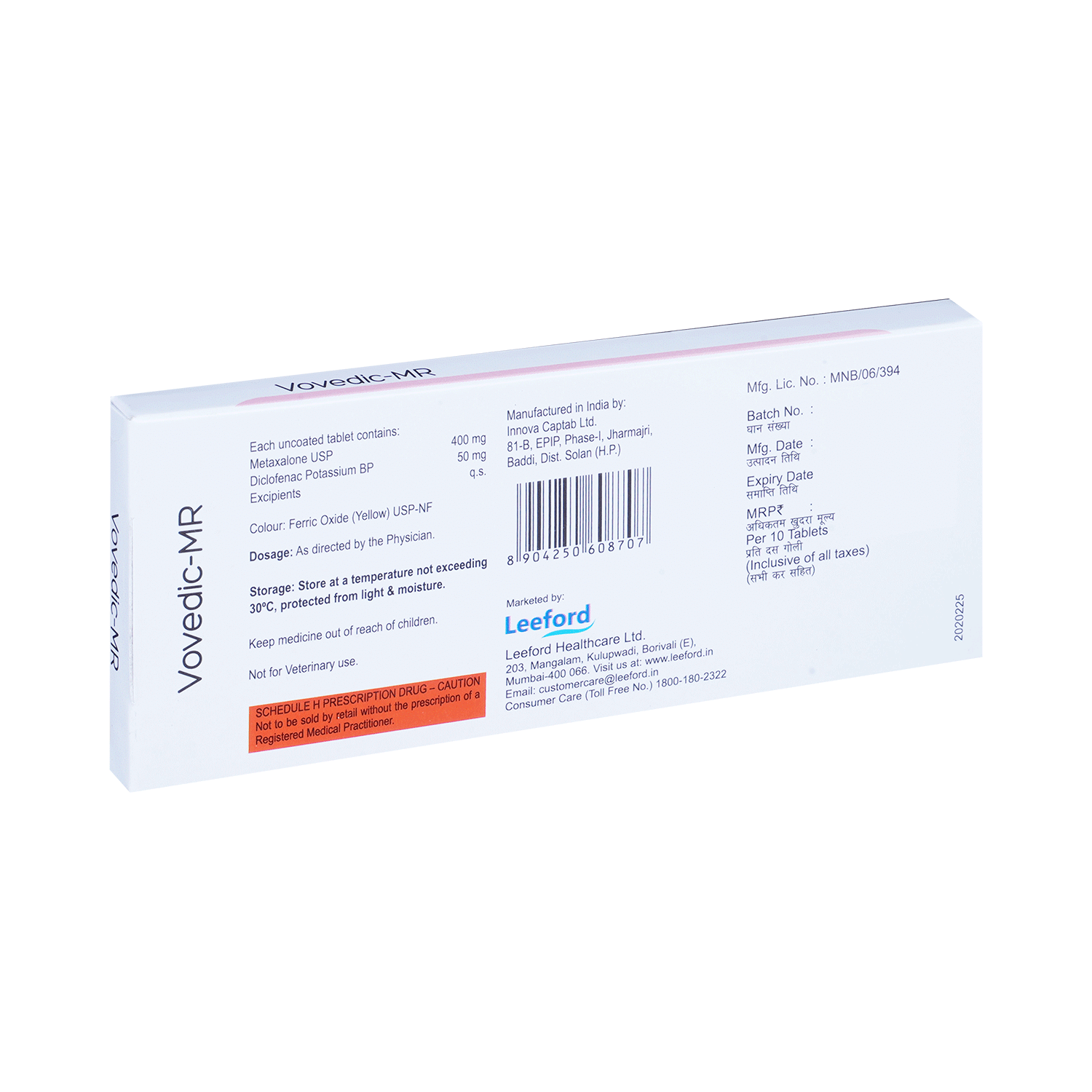 Vovedic-MR Tablet - Image 3