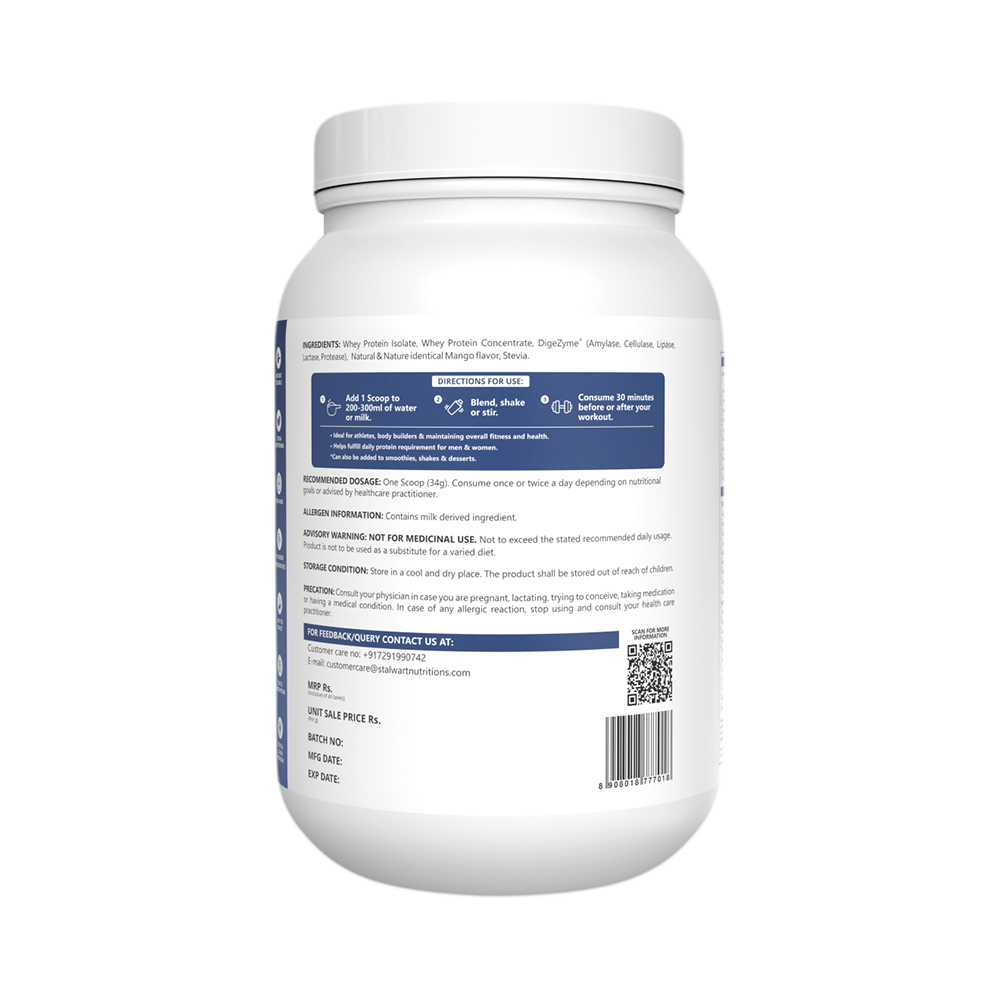 Nature's Island Pure Whey Protein Powder Mango Duet - Image 2