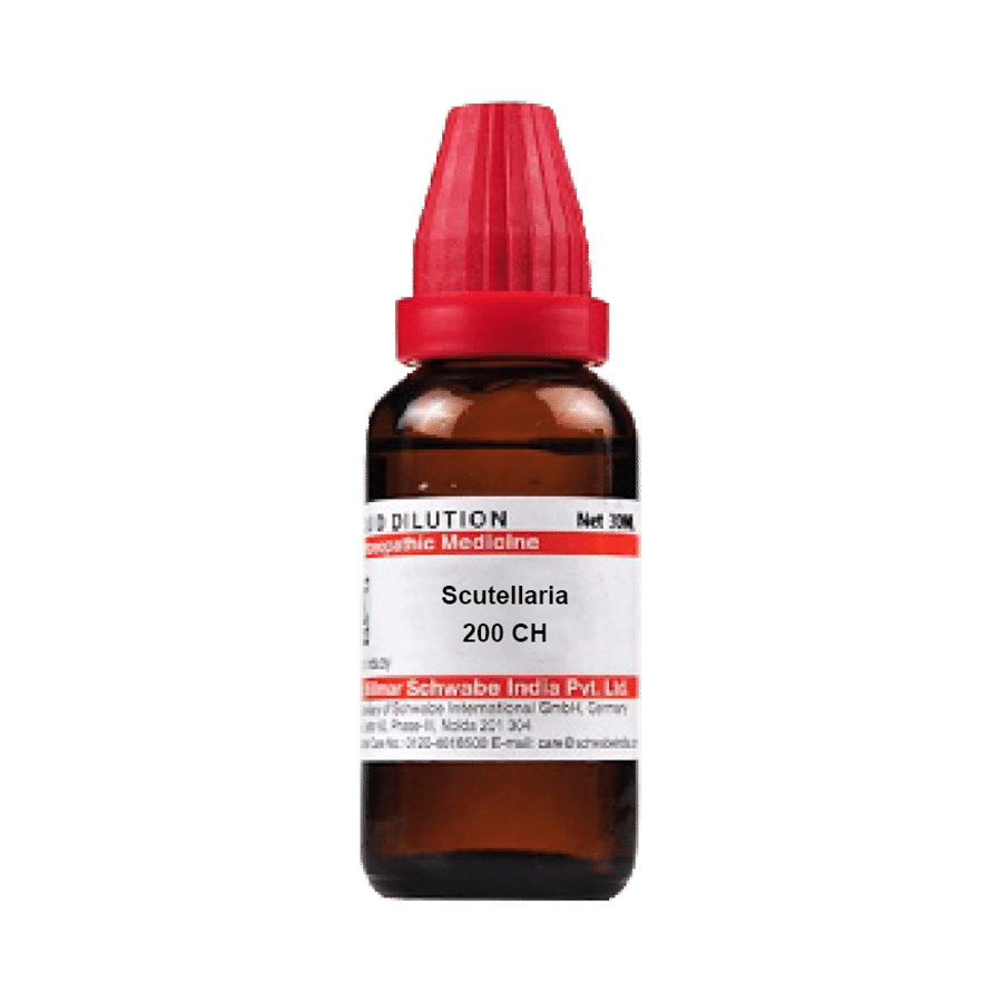 Dr Willmar Schwabe India Scutellaria Dilution 200 CH