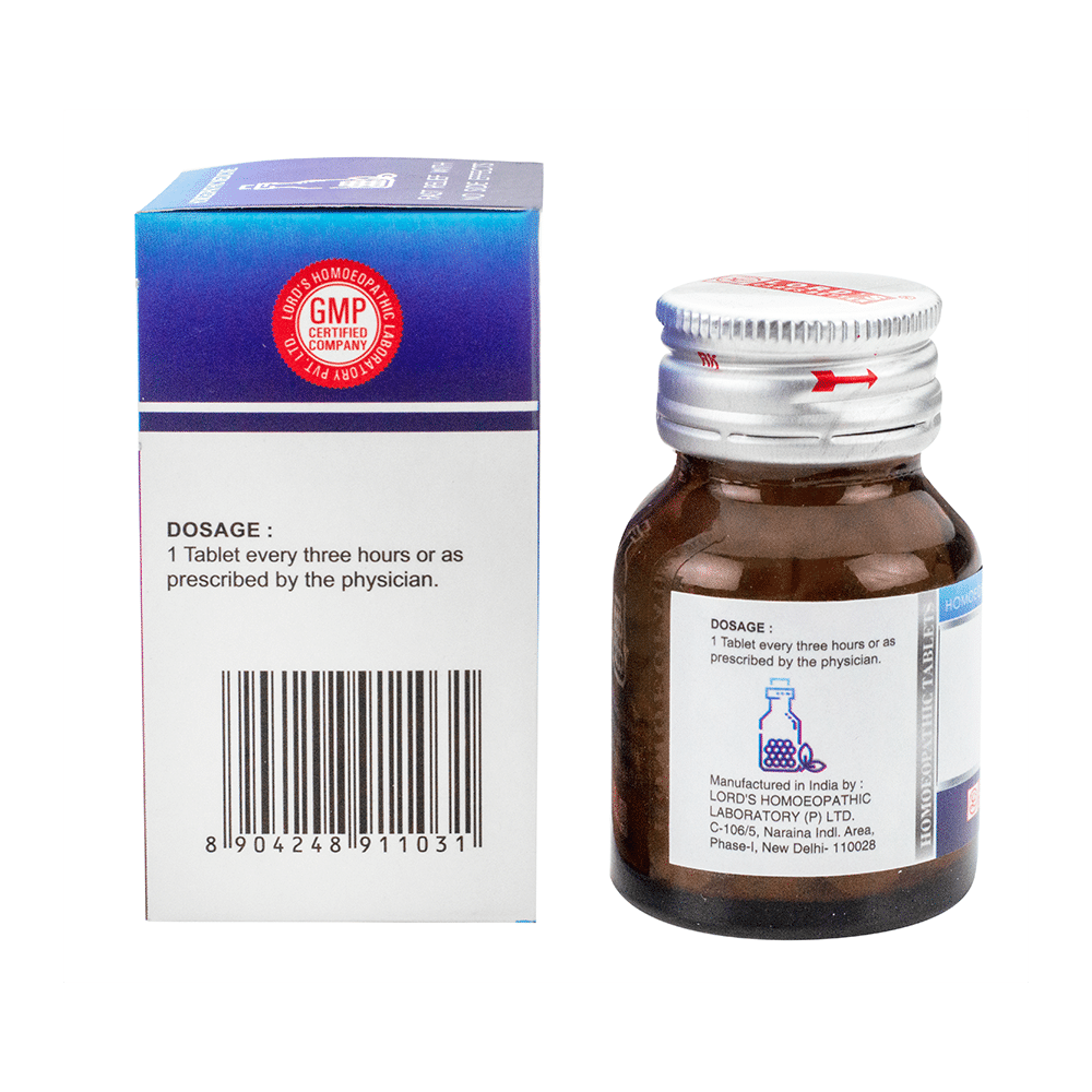 Lord's Sangunaria Nit Trituration Tablet 4X - Image 2