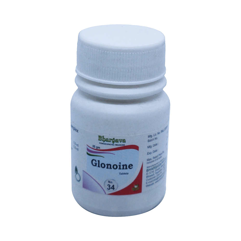 Bhargava Glonoine No.34 Tablet - Image 1