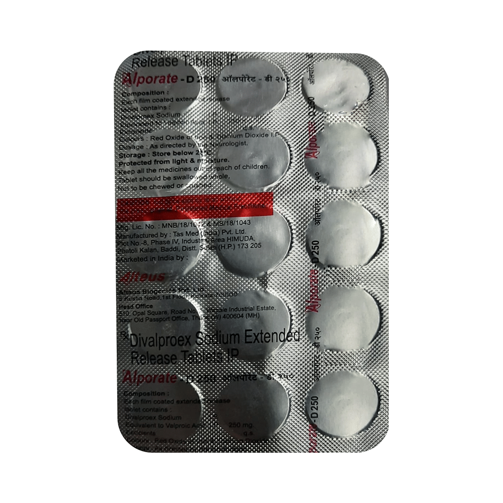 Alporate D 250mg Tablet - Image 1