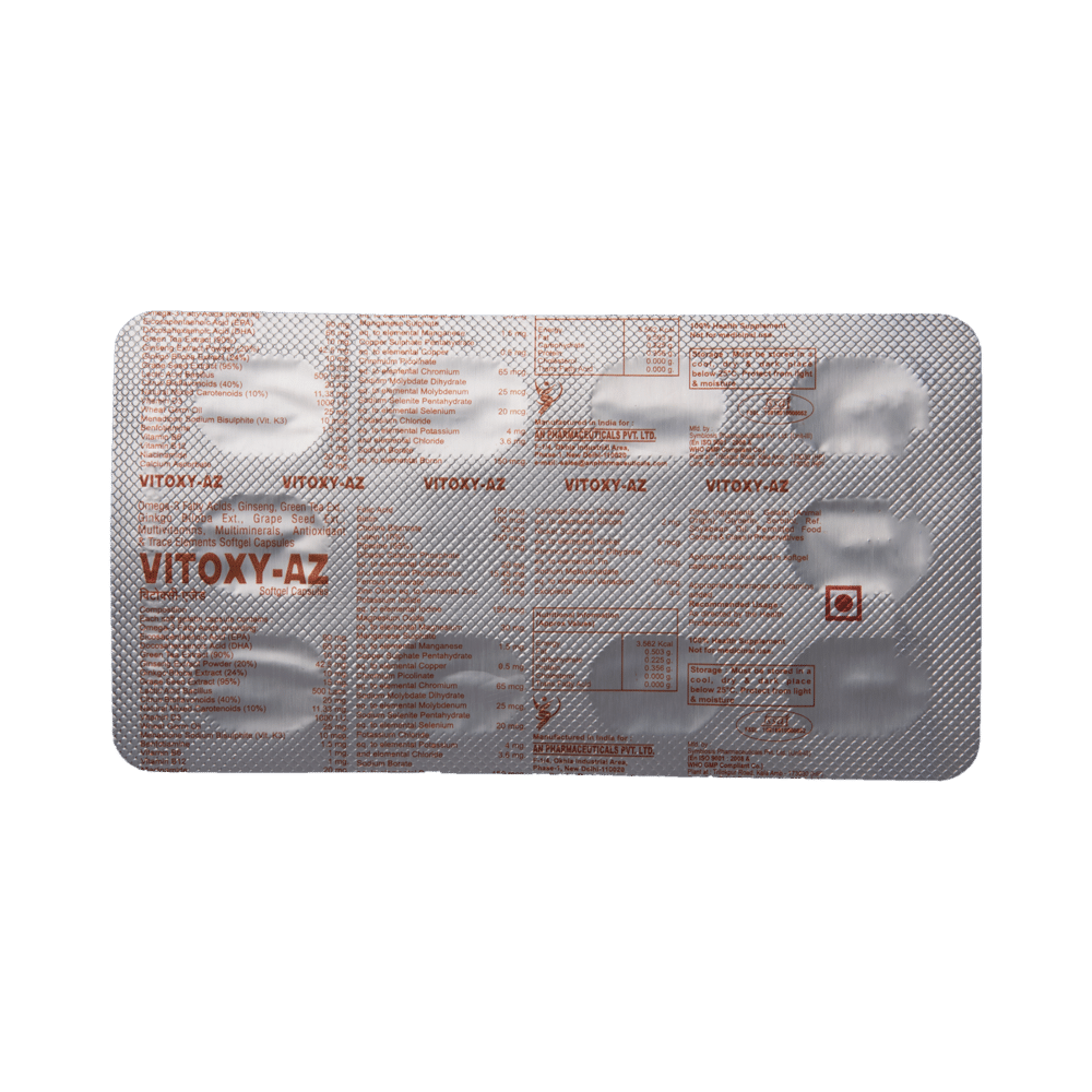 Vitoxy -AZ Softgel Capsule - Image 5