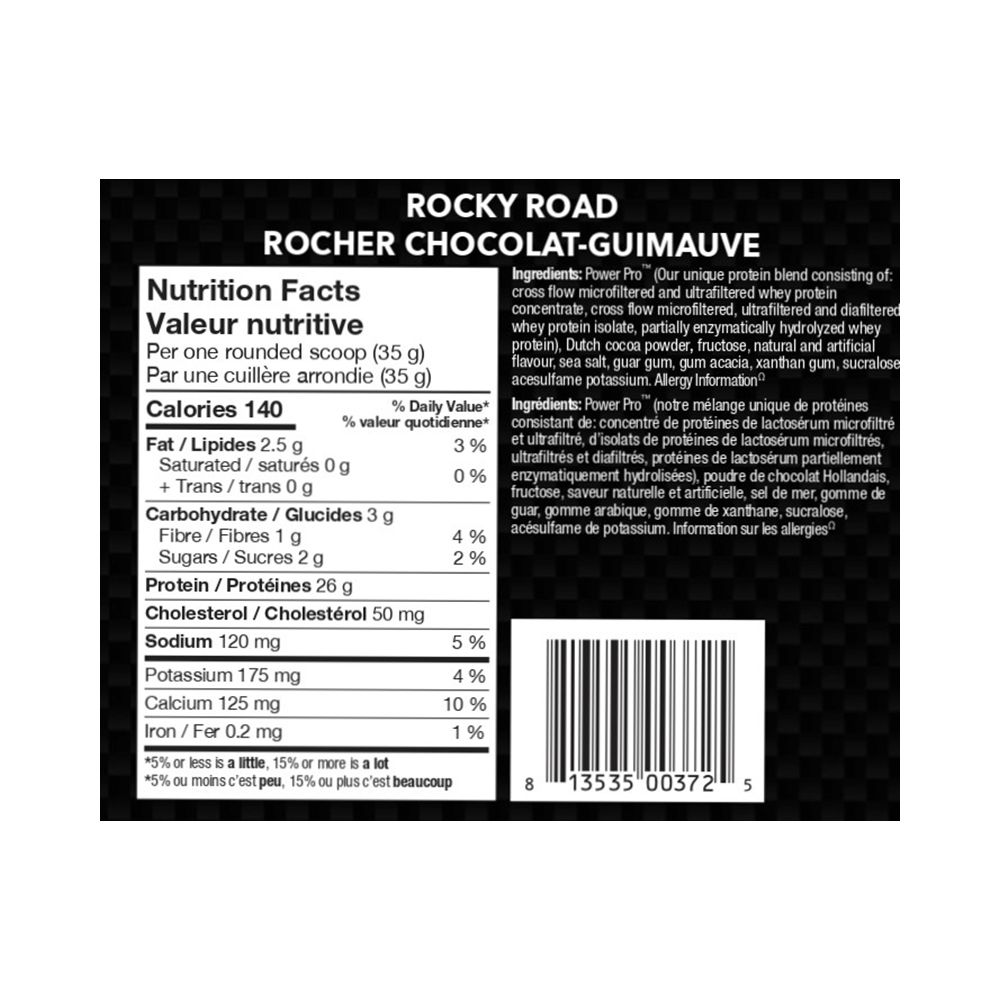 BioX Rocky Road Power Whey Complex - Image 2