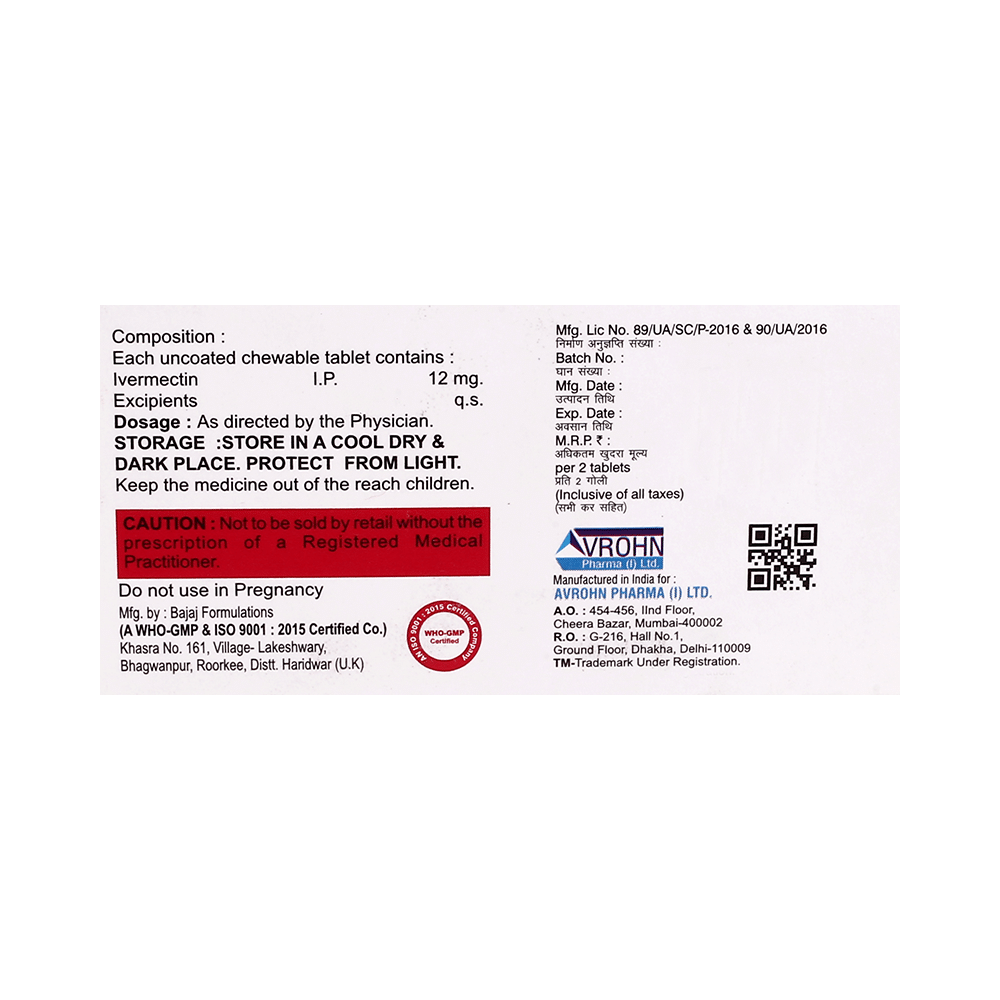 Avmec 12 Tablet - Image 2