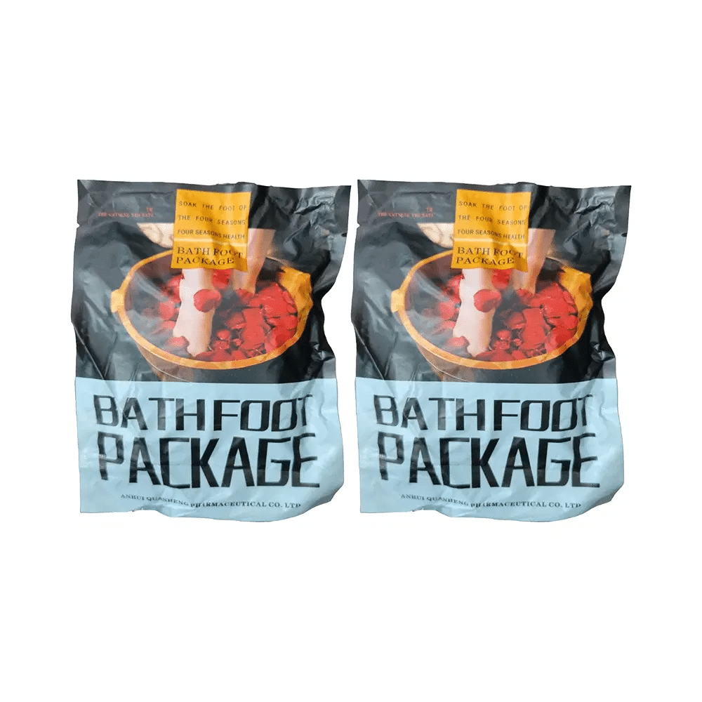 Agarwals Leg Foot Bath Bags natural Wormwood Ginger Foot Soak (2 Bags Each)