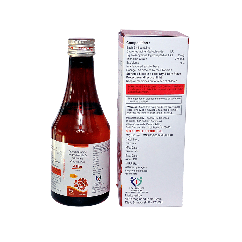Alfer Syrup Sugar Free - Image 3
