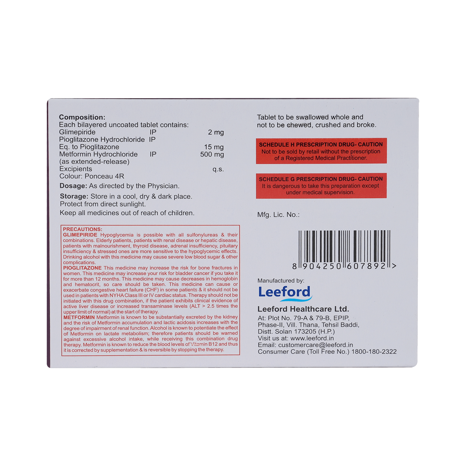 Dailyglim PM 2 Tablet - Image 3