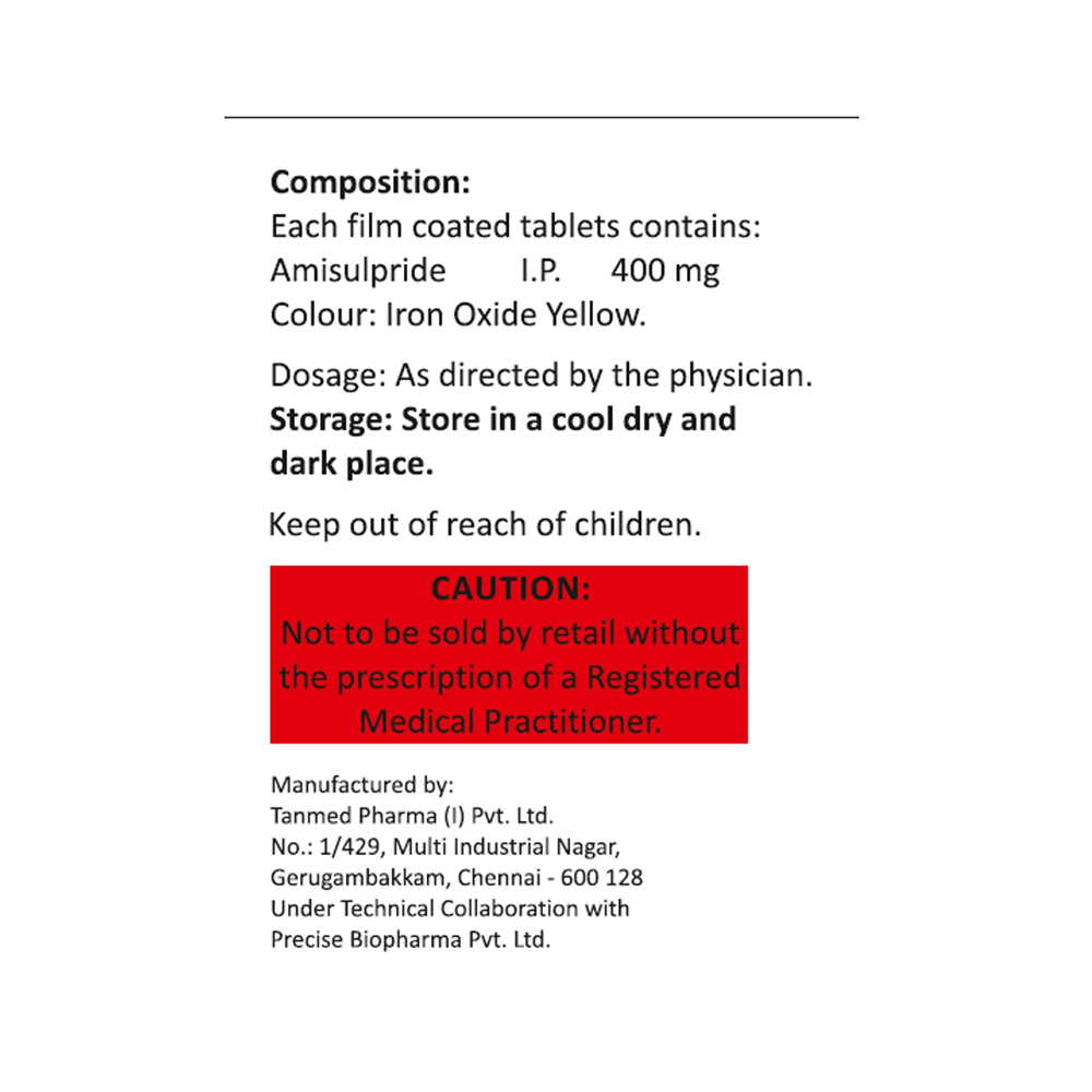 Synapride 400mg Tablet - Image 2