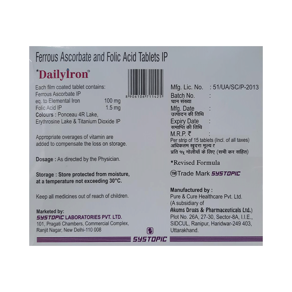 Daily Iron Tablet - Image 2