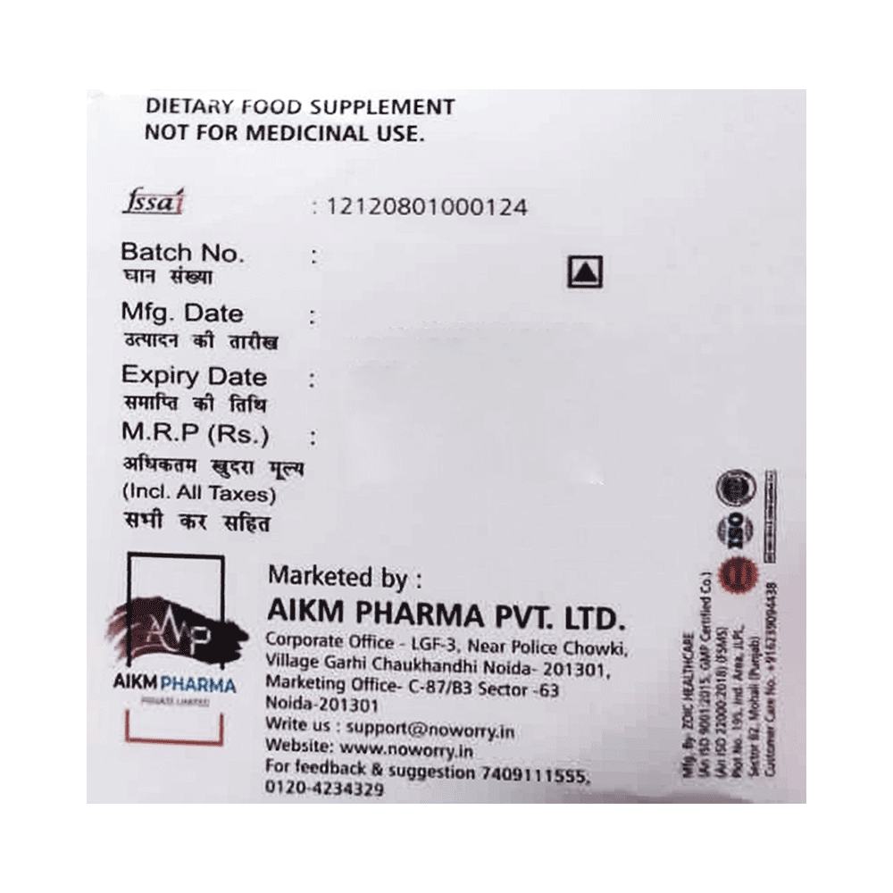 NW Noworry Calciworry K2-(MK7) Tablet - Image 2