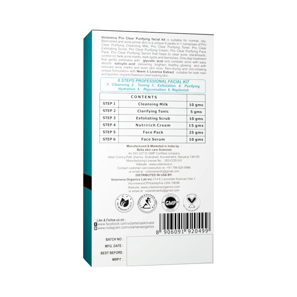 Volamena Facial Kit Pro Clear Purifying - Image 3